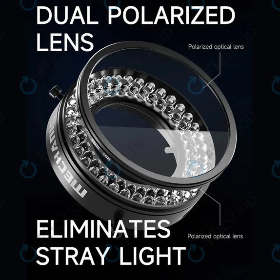Mechanic LS720 Plus - Polarized LED Microscope Ring Light