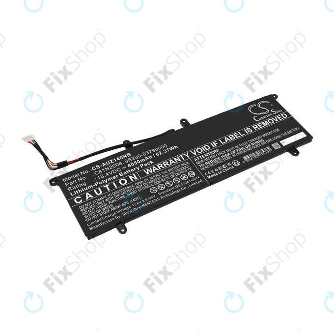 Battery for Asus ZenBook DUO 14, 4050mAh, Li-Pol, 15.4V, C41N2004, HQ
