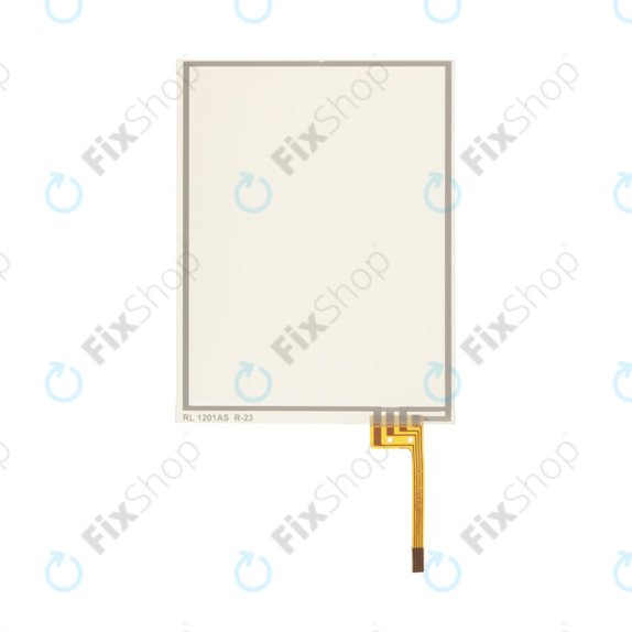 Bottom touch screen glass with adhesive for Nintendo DS