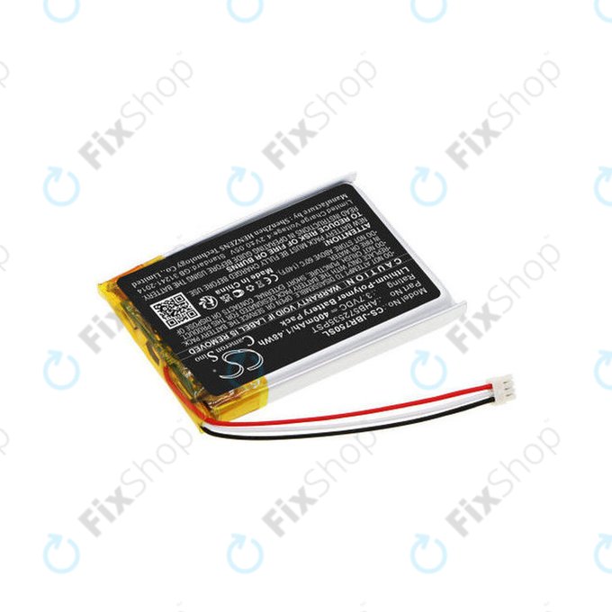 Battery for Jabra Evolve 75, 400mAh, Li-Pol, 3.7V, AHB572535PST, HQ