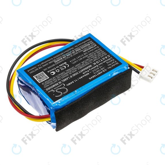 Battery for Hobot 168, 188, 198, 268, 288, 298, 368, 388, 800mAh, Li-Ion, 14.8V, HB16815, HQ