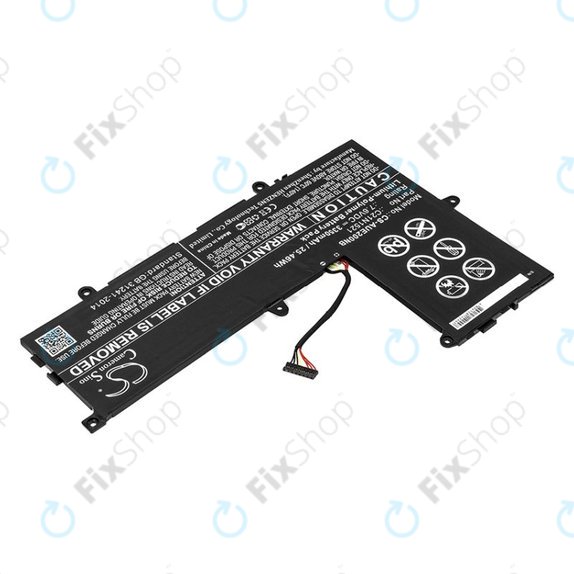 Battery for Asus VivoBook E200, L200, Eeebook X206, 3350mAh, Li-Pol, 7.6V, C21N1521, HQ