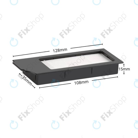 Dust Filter, 2pcs for Ecovacs Deebot X1-series, T10-series