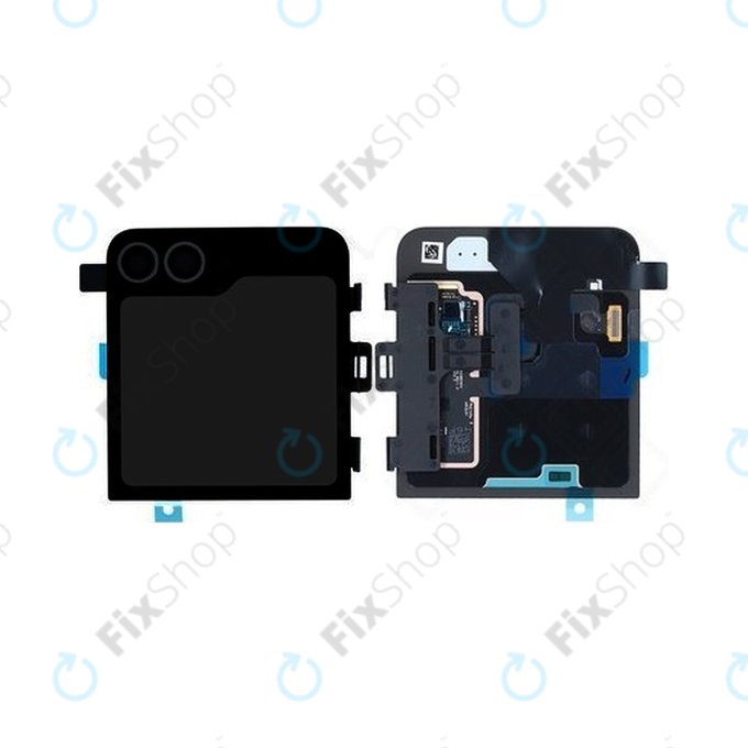 Samsung Galaxy Z Flip 6 F741B - LCD Display + Touch Screen + Frame (External) (Crafted Black) - GH97-30012E Genuine Service Pack