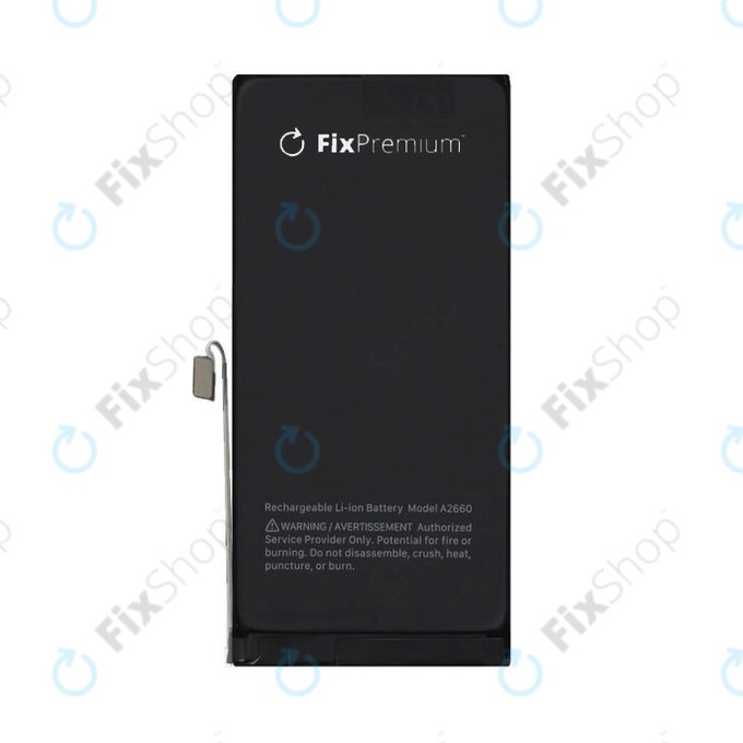 Battery for iPhone 13 Mini, 2406mAh, A2660, FixPremium