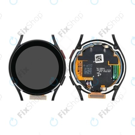 Samsung Galaxy Watch 4 40mm R865 LCD Display Touch Screen Frame Black GH82 28815A Genuine Service Pack FixShop