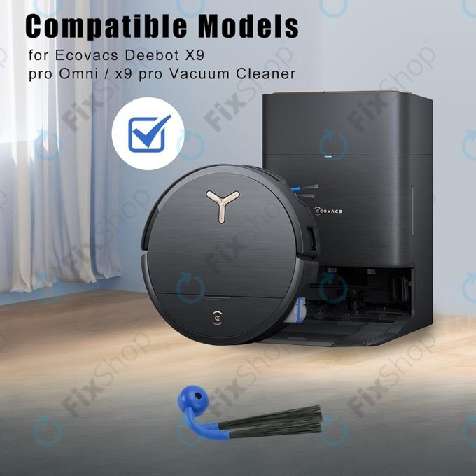 Side Brush, 2pcs for Ecovacs Deebot X9 Pro Omni, X9 Pro
