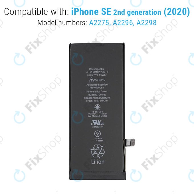 Apple iPhone SE (2nd Gen 2020) Battery 1821mAh