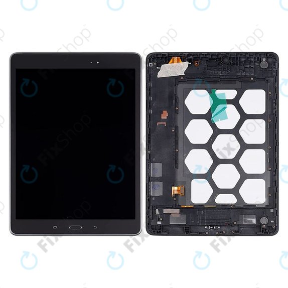 Samsung Galaxy Tab A 9.7 T555 - LCD Display + Touch Screen + Frame (Black) TFT