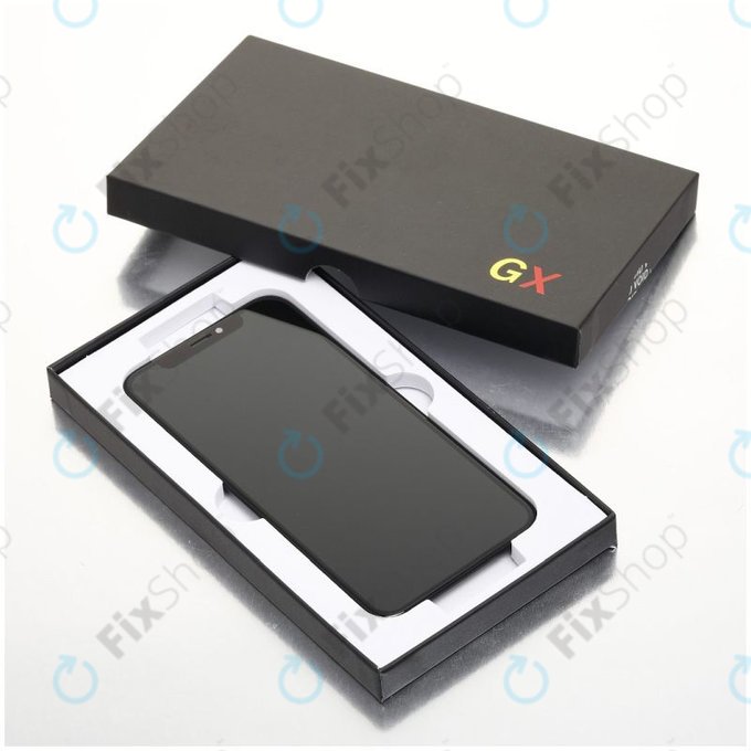 Display Hard OLED for iPhone 12, 12 Pro, Touch Screen with Frame, FixPremium