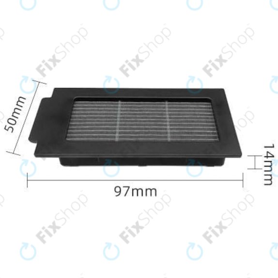 HEPA Filter, 2pcs for Ecovacs Deebot T50 Omni, T50 Pro Omni, T50 Max, T50 Max Pro Omni