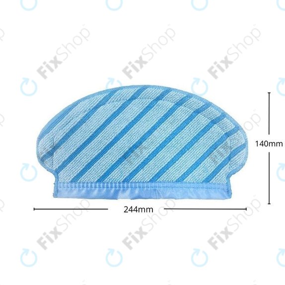 Mop Cloth, 2pcs, Microfiber for Ecovacs Deebot N7, Ozmo-series, T5, T5 Max