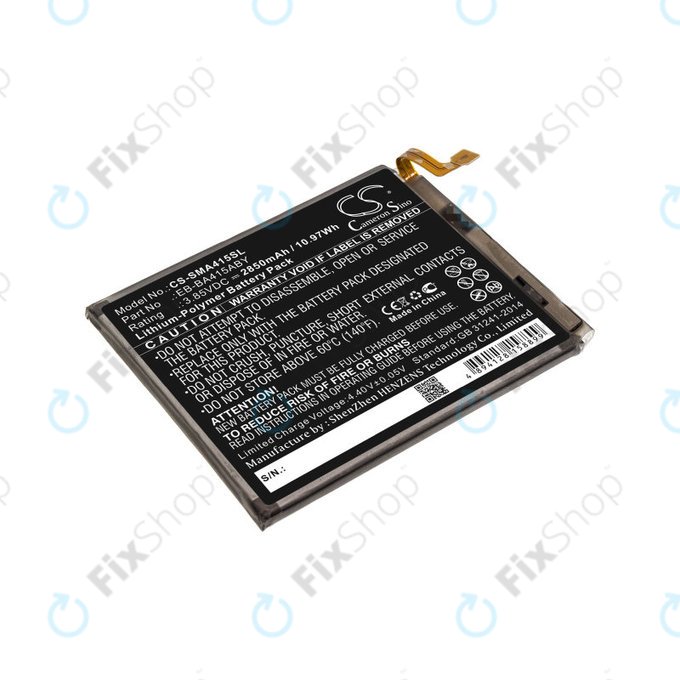 Samsung Galaxy A41 A415F - Battery EB-BA415ABY 2850mAh HQ