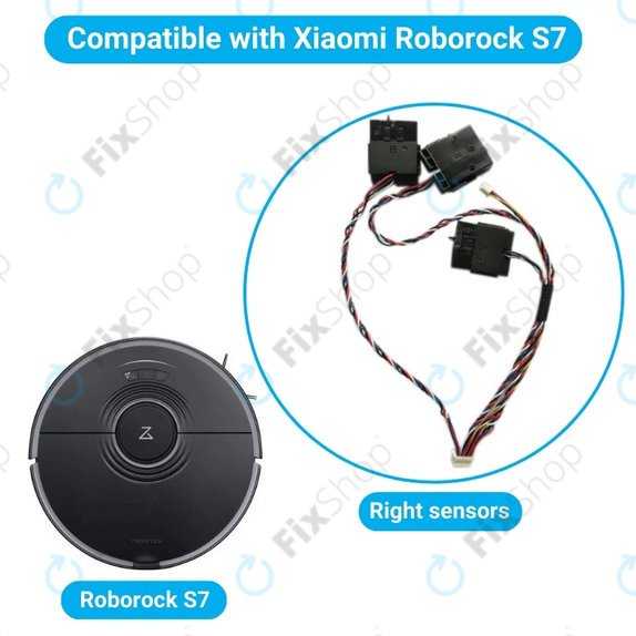 Xiaomi Roborock S7 - Fall Sensors (Right)