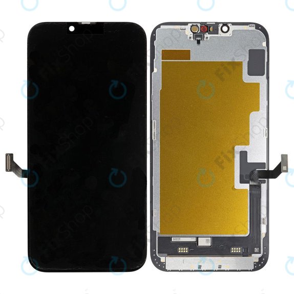 Display Soft OLED for iPhone 14 Plus, Touch Screen with Frame, FixPremium