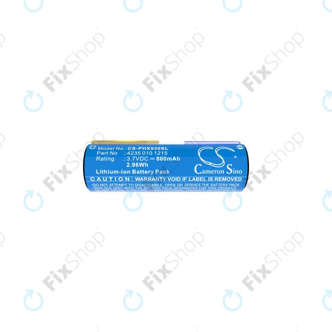 Battery for Oral-B Genius X, Smart 6000, Philips Diamondclean, Easyclean, 800mAh, Li-Ion, 3.7V, 4235 010 13068, HQ