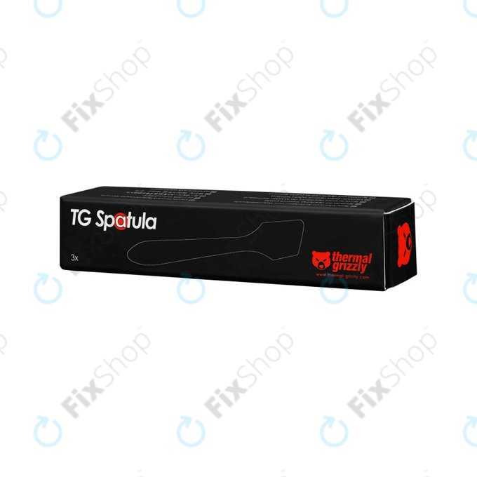 Spatula Set for Applying Thermal Paste 3 pcs, Thermal Grizzly