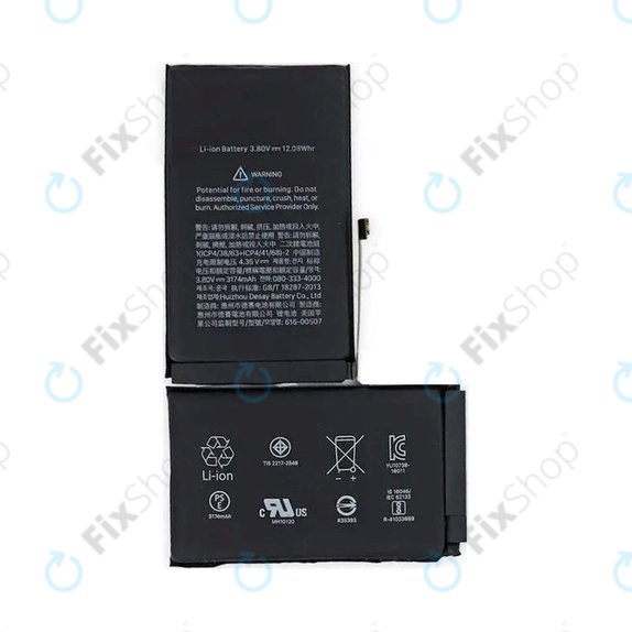 Battery for iPhone XS Max, 3174mAh, Service Pack