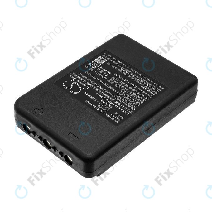 Battery for Autec Funkfernsteuerung Air, Modular AJM, 1400mAh, Li-Ion, 7.4V, LPM02, HQ