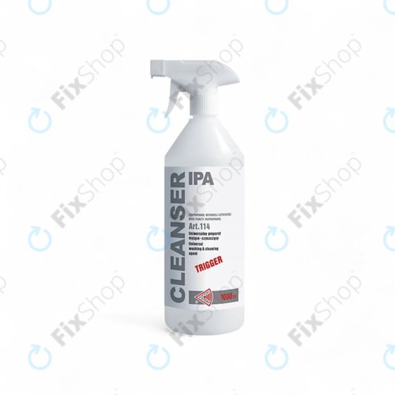 Isopropanol 100%, 1000 ml, Spray Bottle, Cleanser IPA