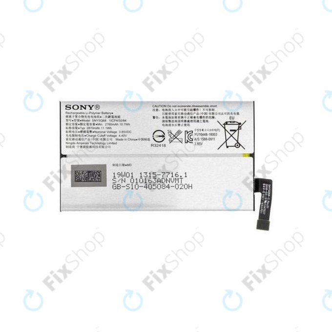 Sony Xperia 10 - Battery SNYSQ68 2870mAh - 1315-7716 Genuine Service Pack