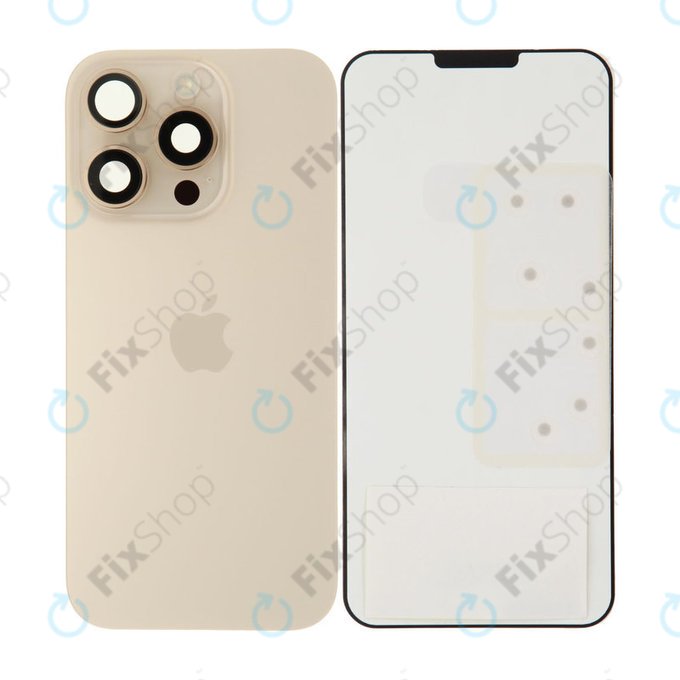 Rear Housing Glass for iPhone 16 Pro | Desert Titanium | 661-49557 | Genuine Apple
