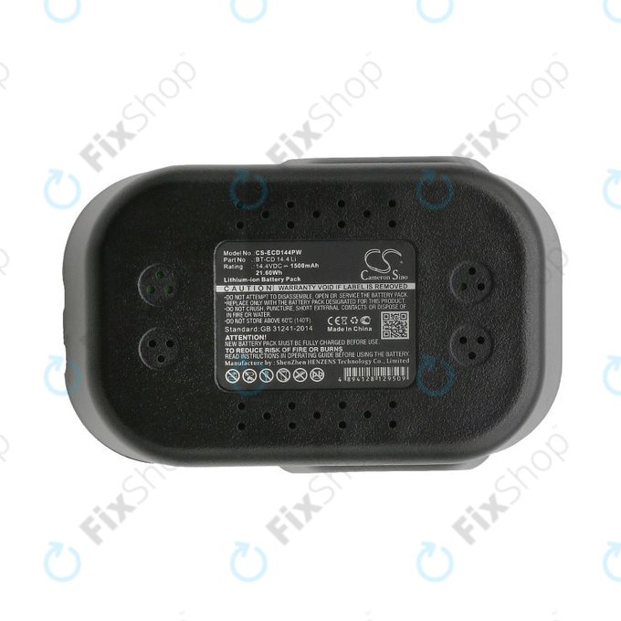 Battery for Einhell BT-CD 14.4 Li, 1500mAh, Li-Ion, 14.4V, BT-CD 14.4 Li, HQ