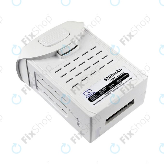 Battery for DJI Phantom 4, 5200mAh, Li-Pol, 15.2V, HQ