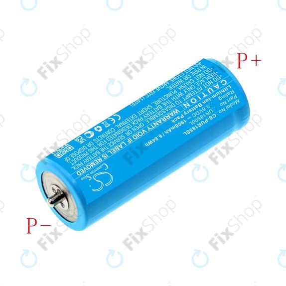 Battery for Braun Silk-épil 5, Silk-épil 7, Silk-épil 9, 1900mAh, Li-Ion, 3.6V, UR18500L, HQ