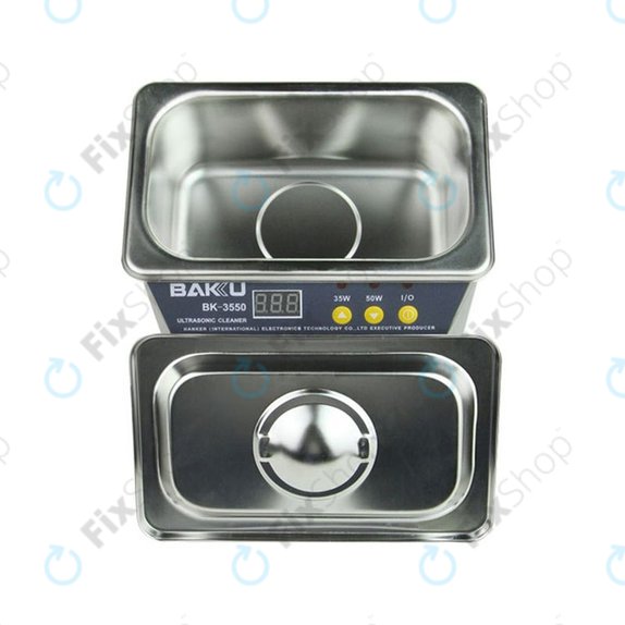 Baku BK-3550 - Stainless Steel Ultrasonic Cleaner - 0.5L
