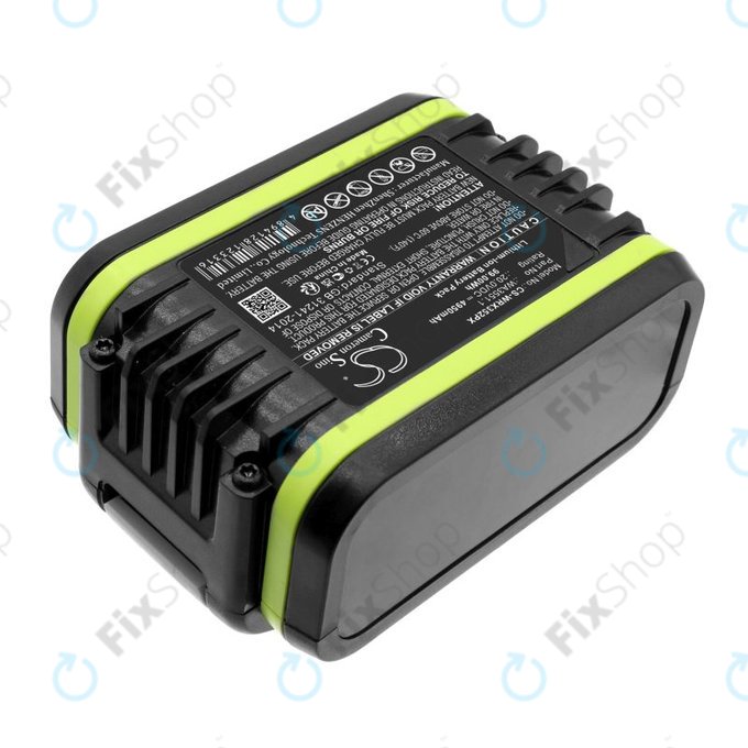 Battery for Worx WX800.9 MAX, WX-JCR.9, 4950mAh, Li-Ion, 20V, WA3551.1, HQ