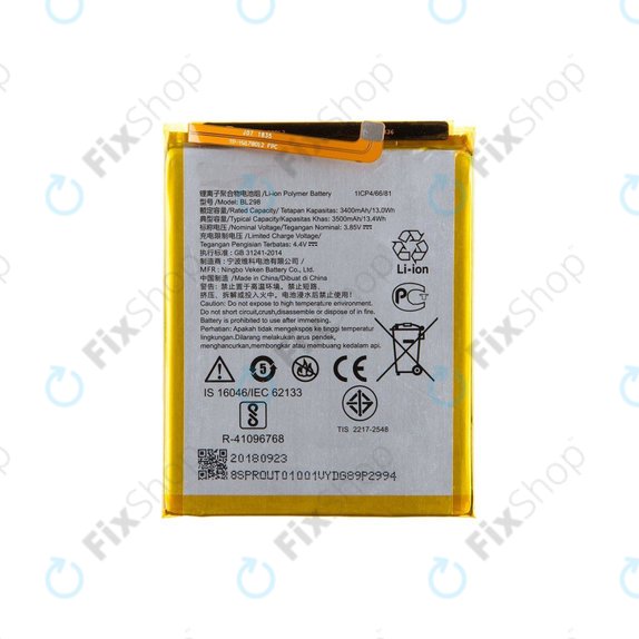 Lenovo S5 Pro - Battery BL298 3500mAh