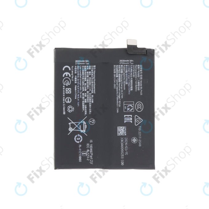 OnePlus 12 PJD110 - Battery BLP975 5000mAh