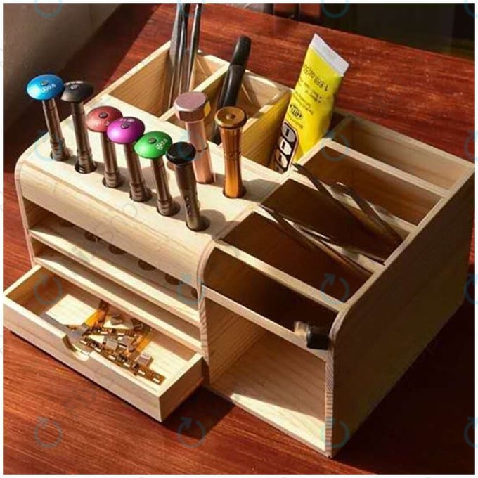 Tool Guide - Wooden Storage Box
