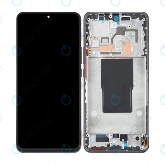 Xiaomi 12T 220712AG - LCD Display + Touch Screen + Frame (Black) OLED