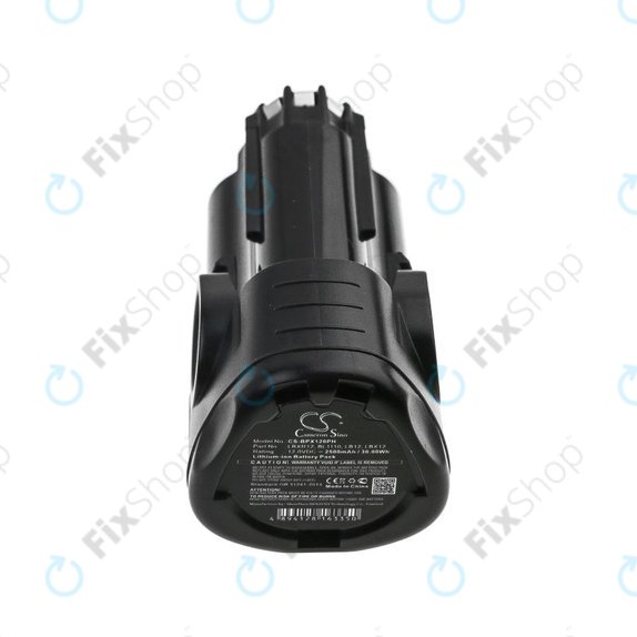 Battery for Black & Decker EGBL108, BDCDMT112, 2500mAh, Li-Ion, 12V, LBXR12, BL1310, BL1510, LB12, HQ