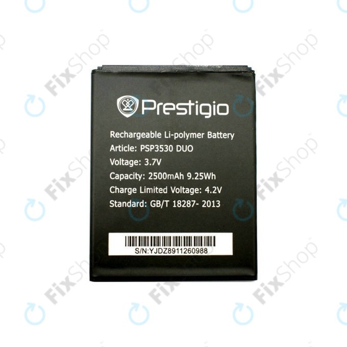 Prestigio Muze D3 - Battery PSP5530, PSP3530 DUO 2500mAh