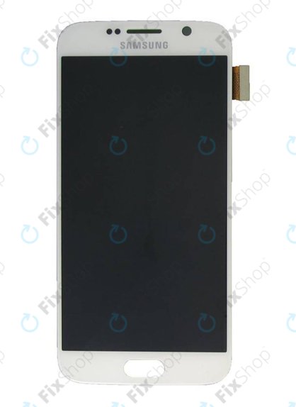 Samsung Galaxy S6 G920F - LCD Display + Touch Screen (White Pearl) - GH97-17260B Genuine Service Pack