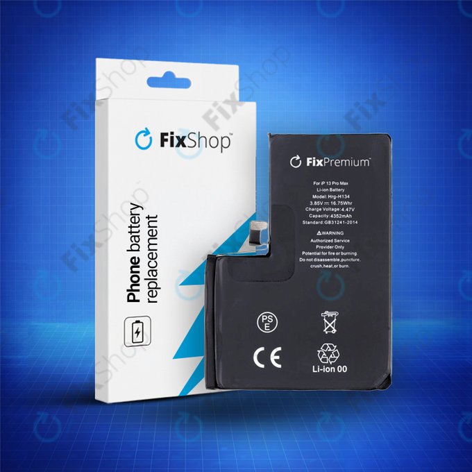 Battery for iPhone 13 Pro Max, 4352mAh, DIAGNOSTIC