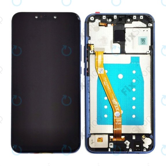 Huawei Mate 20 Lite - LCD Display + Touch Screen + Frame (Black) TFT