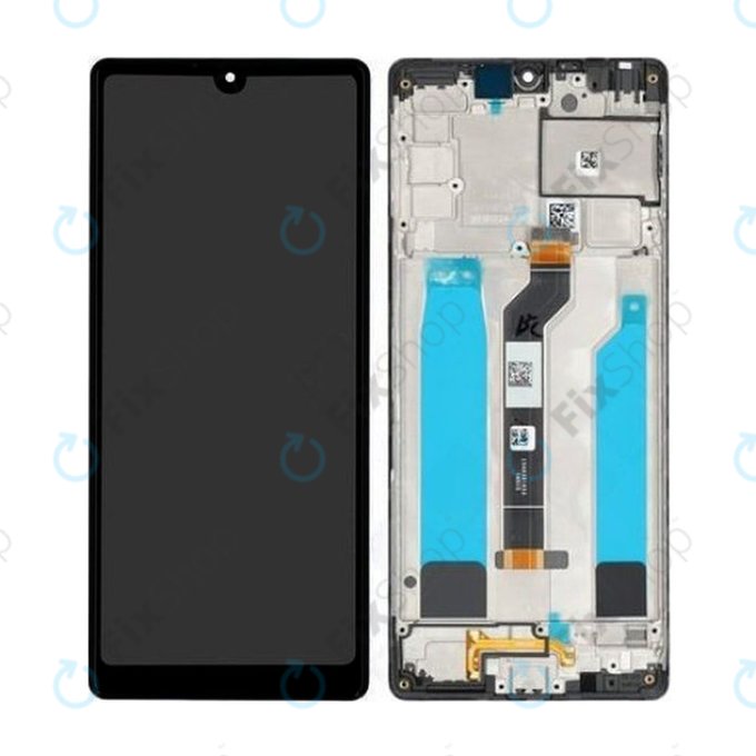 Sony Xperia L4 - LCD Display + Touch Screen + Frame (Black) - A5019463A Genuine Service Pack
