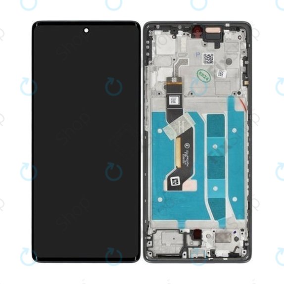 Motorola Moto G85 5G - LCD Display + Touch Screen + Frame (Urban Grey) - 5D68C24854 Genuine Service Pack