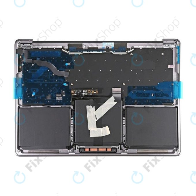 Apple MacBook Pro 13" A1708 (Late 2016 - Mid 2017) - Top Keyboard Frame + Keyboard US + Microphone + Trackpad + Speakers (Space Gray)