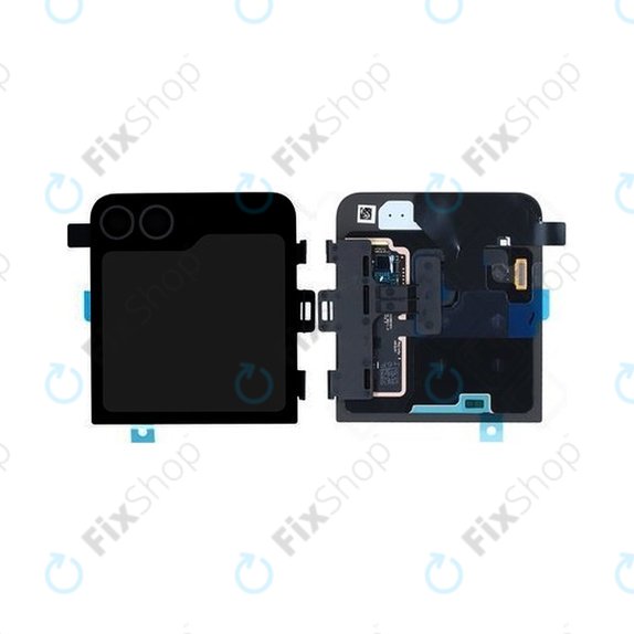 Samsung Galaxy Z Flip 6 F741B - LCD Display + Touch Screen + Frame (External) (Crafted Black) - GH97-30012E Genuine Service Pack
