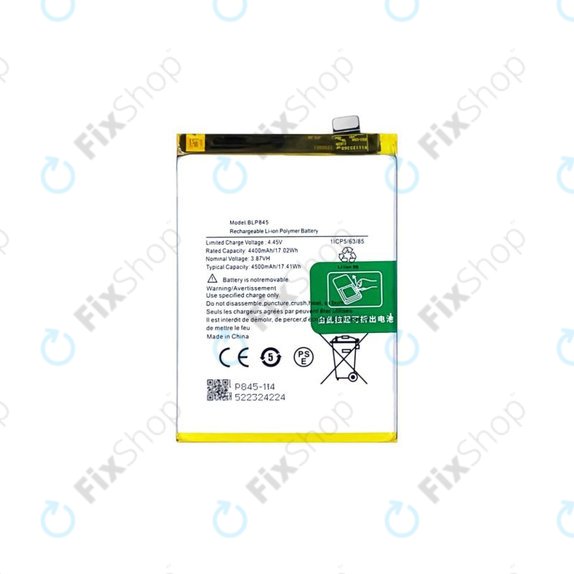 OnePlus Nord CE 5G - Battery BLP845 4500mAh