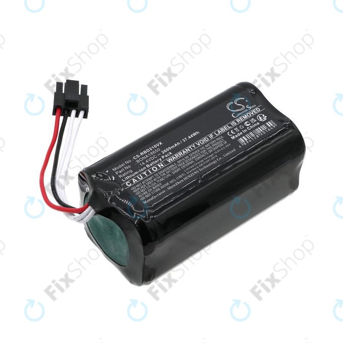 Battery for RobZone Duoro Xcontrol 2, BONA18650, 2600mAh, Li-Ion, 14.4V, HQ