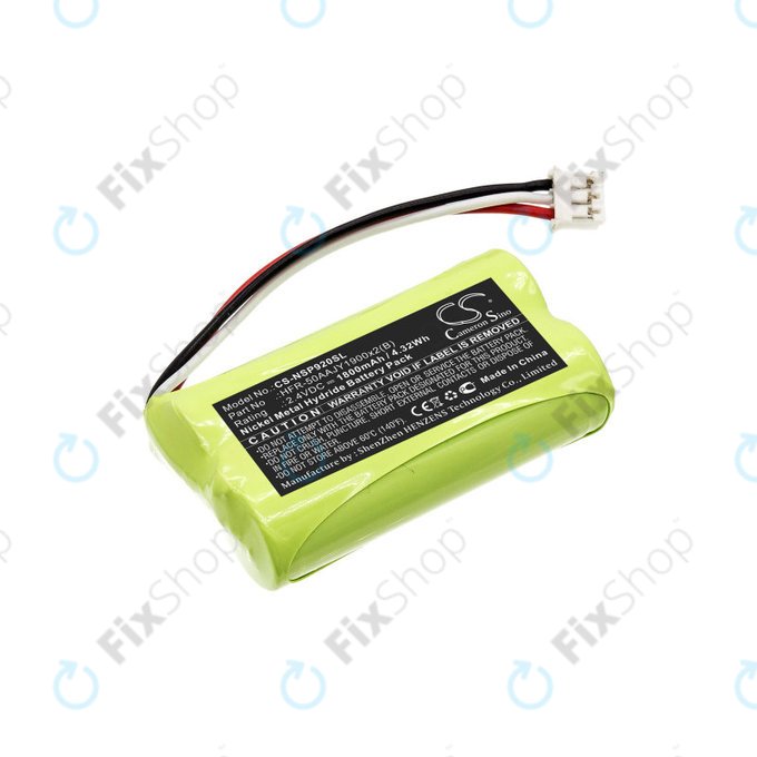Battery for Nvidia P2920, Nvidia Shield Game Controller, 1800mAh, Ni-MH, 2.4V, HFR-50AAJY1900x2(B), HQ