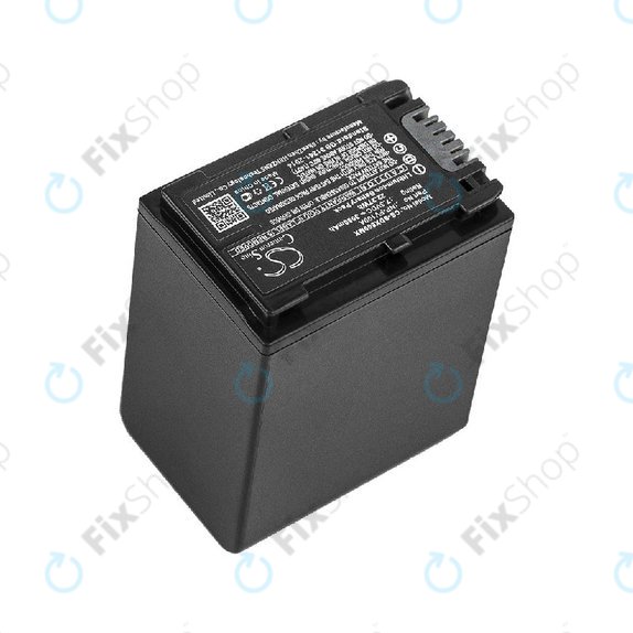 Battery for Sony Fdr-Ax33, Sony Fdr-Ax40, 3050mAh, Li-Ion, 7.3V, NP-FV100A, HQ
