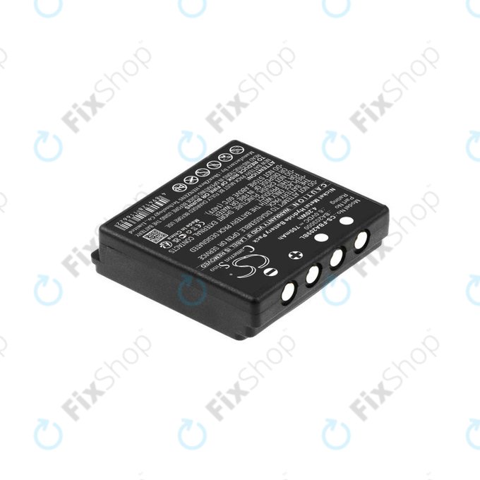 Battery for HBC Radiomatic Eco, 700mAh, Ni-MH, 6V, BA209060, HQ
