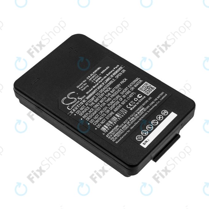Battery for Autec LK Neo, 500mAh, Ni-MH, 3.6V, MHM03, R0BATT00E11A0, HQ